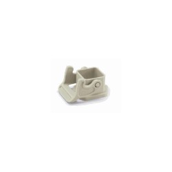 Embase encastrée 3A, Polycarbonate, Polyamide, IP65, Sortie basse